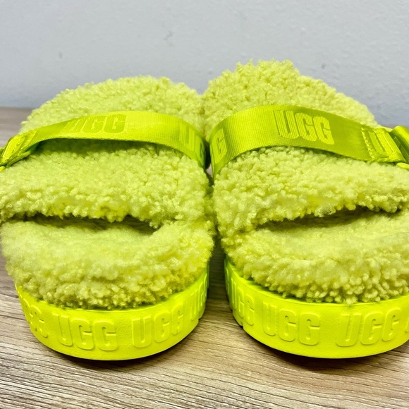 Ugg Fluffita in Key Lime Size 8 Women’s - Picture 8 of 10